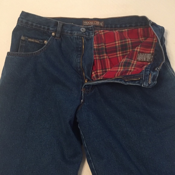 moose creek Jeans Moose Creek Cotton Flannel Lined Jeans 363 Poshmark